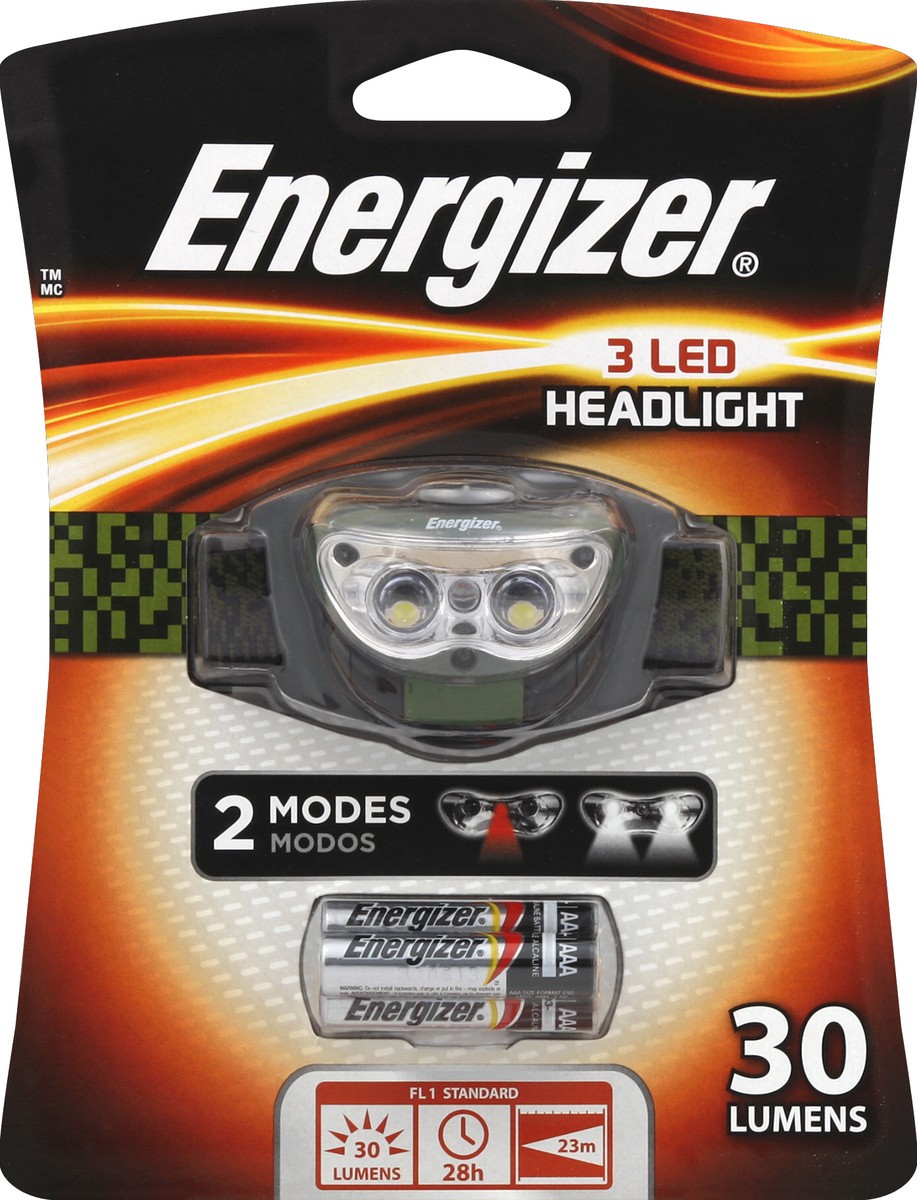 slide 2 of 3, Energizer Light, LED Head Beam, 0.42 ea