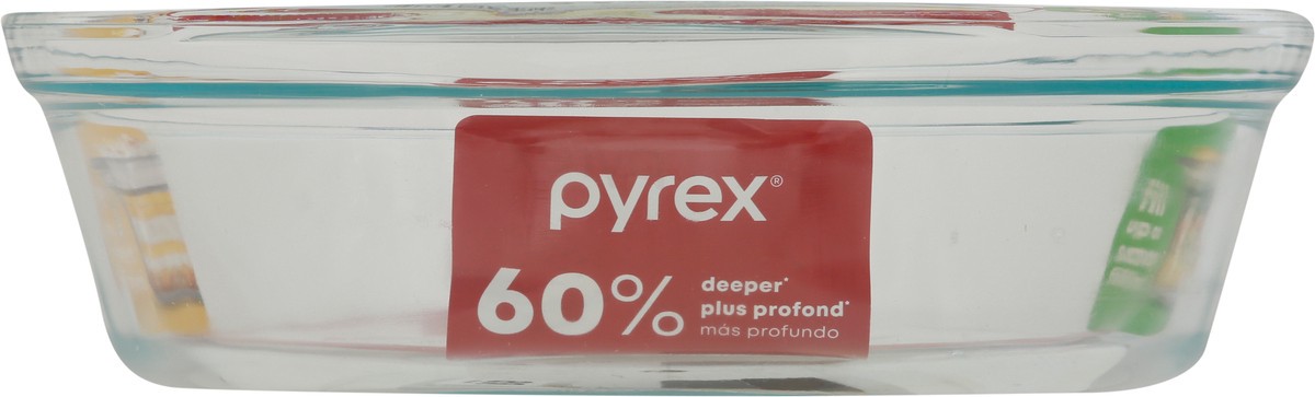 slide 5 of 9, Pyrex 2.6 Quart Deep Glass Baking Dish 1 ea, 1 ct