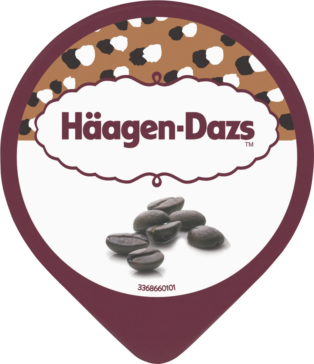 slide 9 of 9, Häagen-Dazs Haagen Dazs Cultured Cream Yogurt Style Snack, Coffee, 4 oz Cup, 4 oz