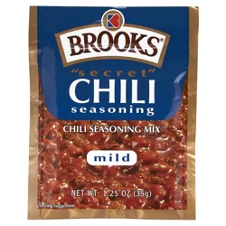 Brooks Mild Secret Chili Seasoning Mix 1.25 oz