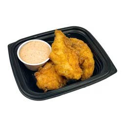 DIERBERGS KITCHEN GREGS CRAZY GOOD CHICKEN STRIPS 3 CT HONEY MUSTAR