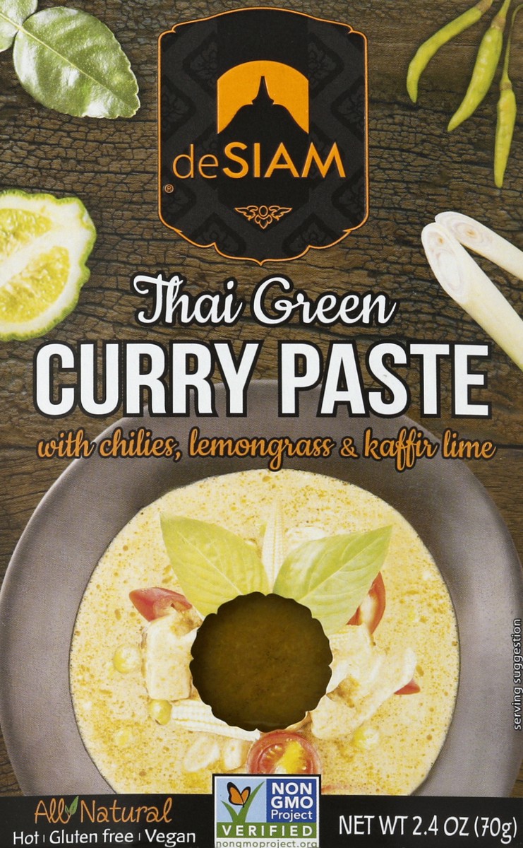 slide 2 of 2, deSIAM Curry Paste 2.4 oz, 2.4 oz