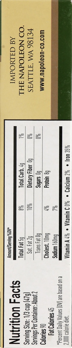 slide 7 of 9, Napoleon Tiny Smoked Oysters 3.75 oz, 