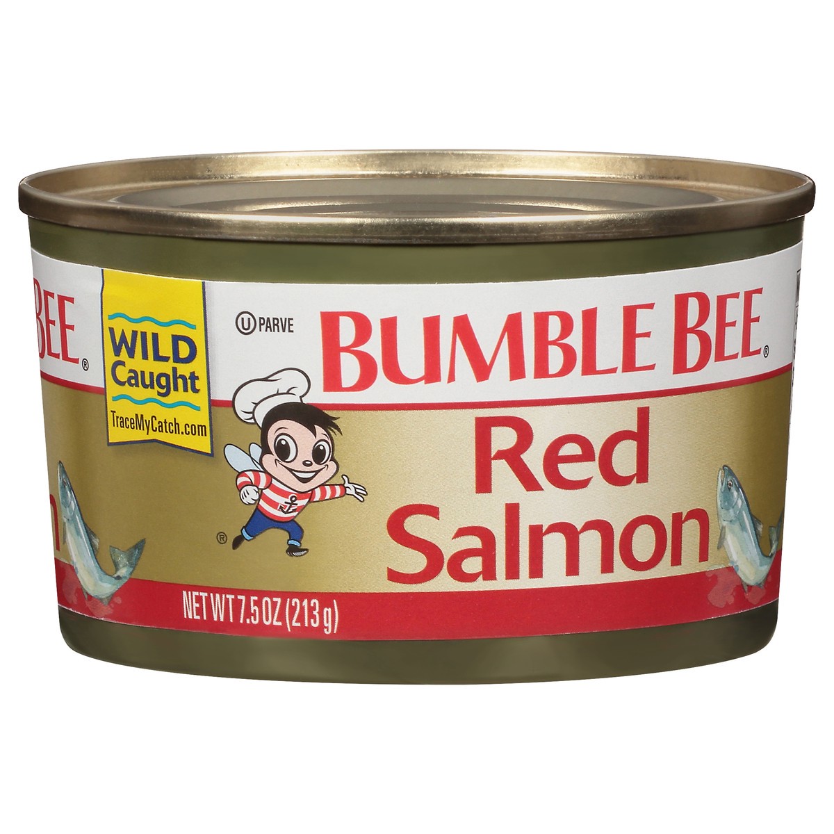 slide 2 of 9, Bumble Bee Red Salmon 7.5 oz. Can, 7.5 oz