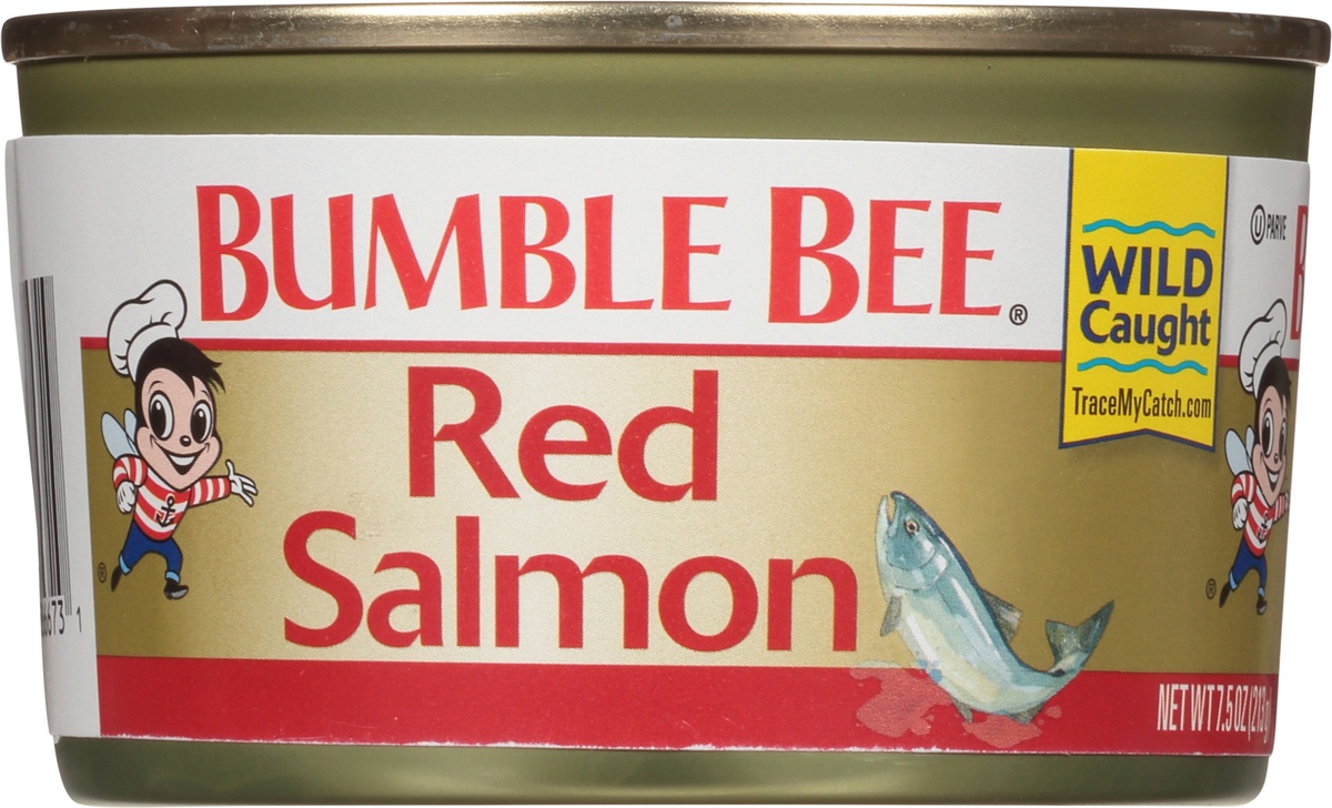 slide 7 of 9, Bumble Bee Red Salmon 7.5 oz. Can, 7.5 oz