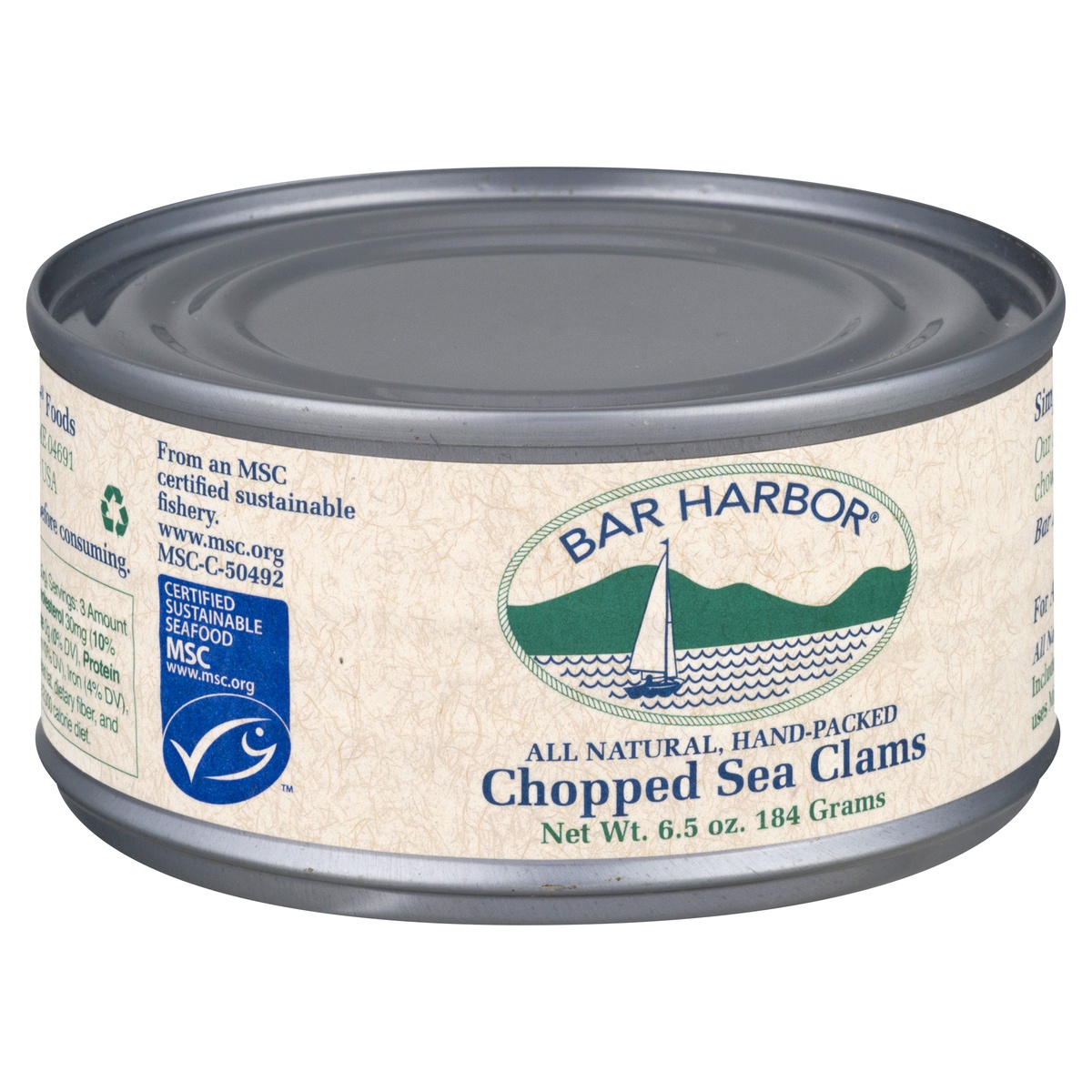 slide 2 of 9, Bar Harbor Chopped Sea Clams, 6.5 oz