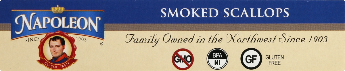 slide 3 of 9, Napoleon Scallops 3.75 oz, 3.75 oz