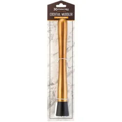 Kitchen & Table by H-E-B Stainless Steel Cocktail Muddler - Antique Gold