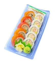 Duo Combo Rainbow & Crunchy Ca Roll - 9.12 Oz