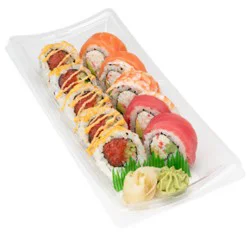 Duo Combo Rainbow & Spicy Tuna Roll - 8.59 Oz