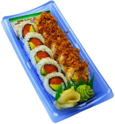 Duo Combo Salmon Avo & Crunchy Ca Roll - 8.45 Oz