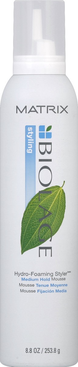 slide 2 of 3, Matrix Biolage Styling Hydro-Foaming Styler, 8.25 oz