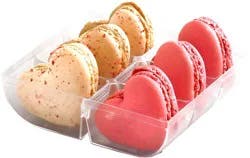 Central Market Heart Shaped Macarons