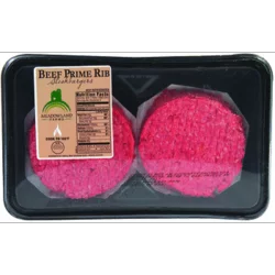 Meat Beef Prime Rib Steakburgers