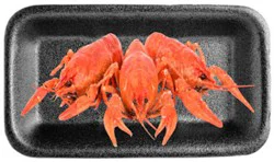 Crawfish Whole Cooked Previously Frozen - 1 Lb