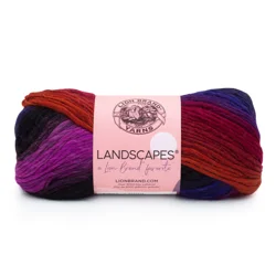 Lion Brand Yarn Landscapes Volcano