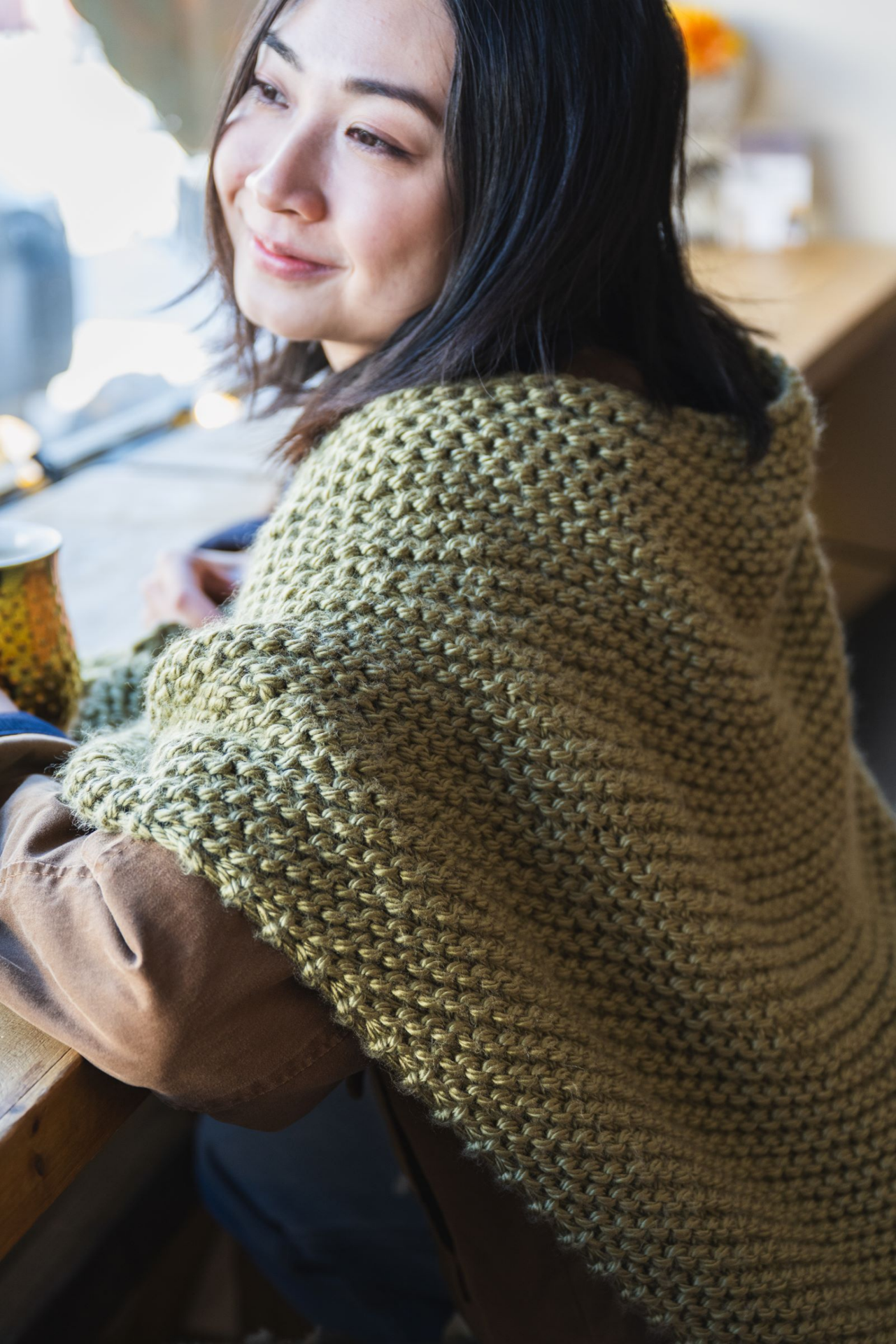 slide 2 of 5, Lion Brand Yarn Hometown Ashland Pine, 5 oz