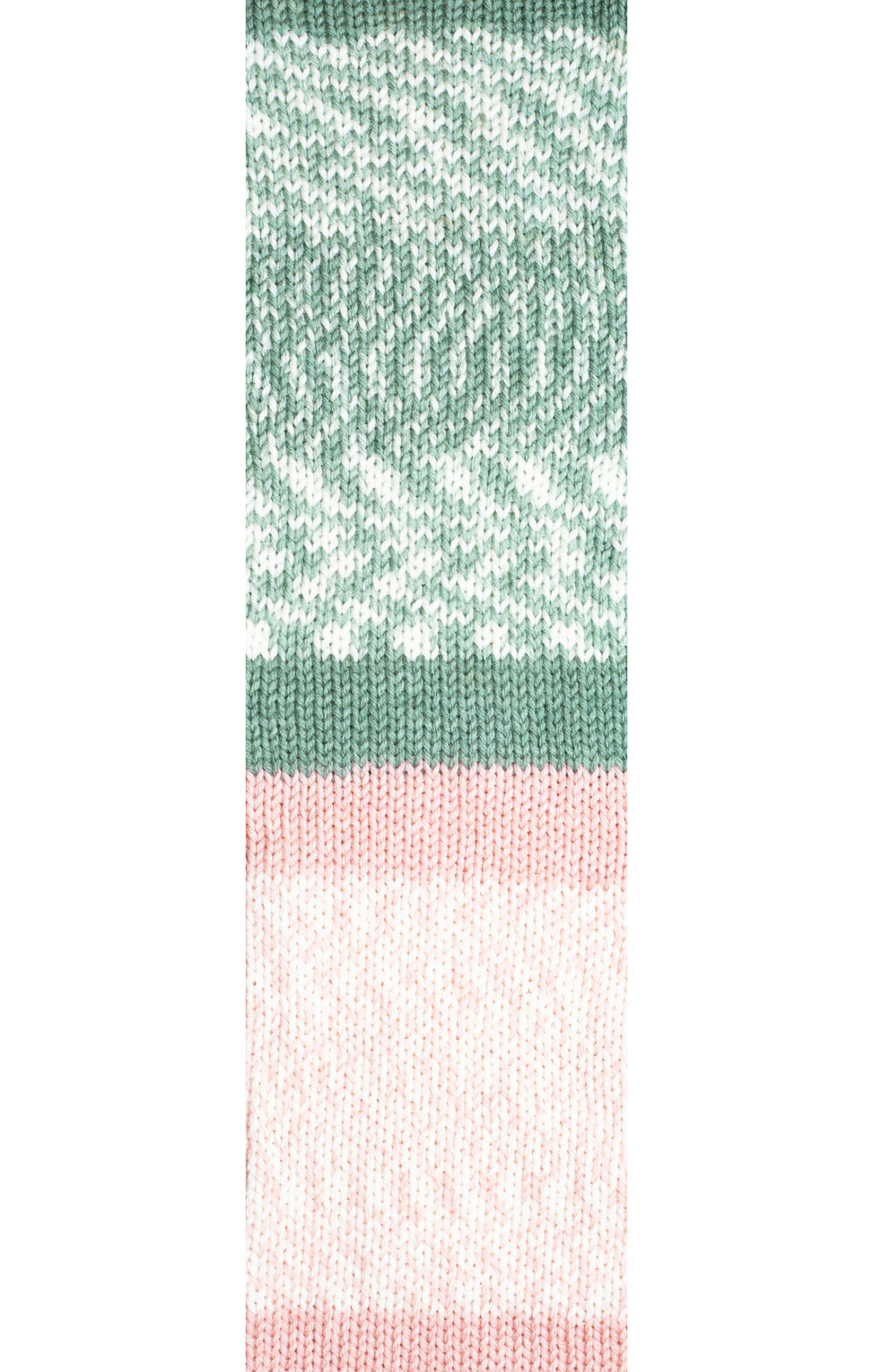 slide 2 of 8, Lion Brand Yarn Wool Ease Fair Isle Sage/Pink Salt, 1 ct