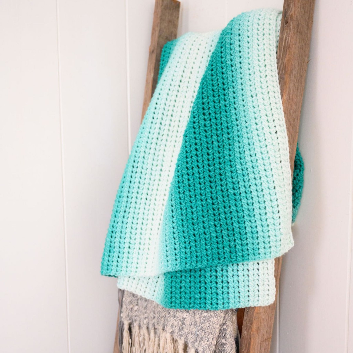 slide 5 of 6, Lion Brand Mandala Gradient Yarn Steel Blue, 5.3oz, 295 yds, 1-CT, 5.3 oz