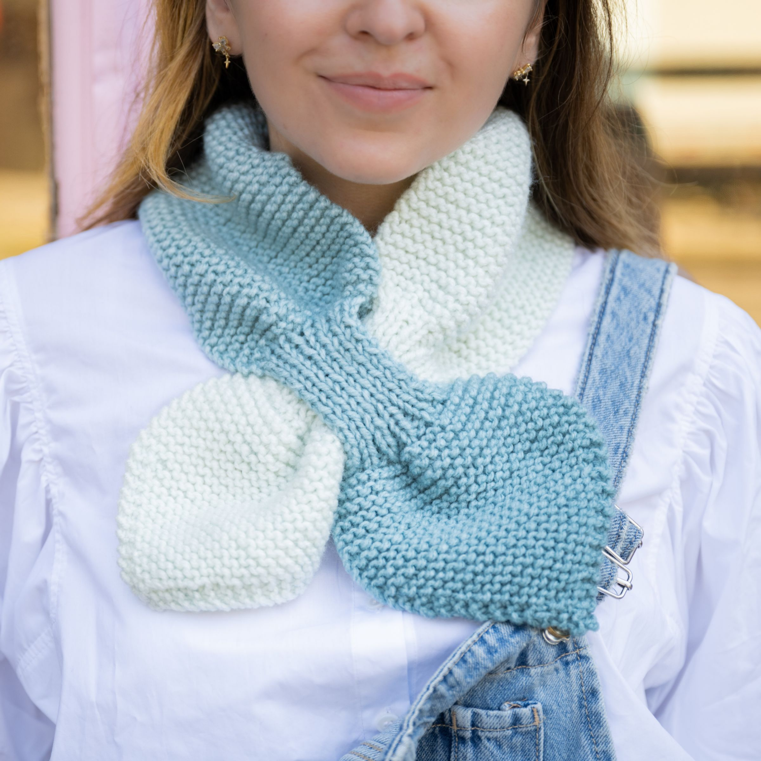 slide 6 of 6, Lion Brand Mandala Gradient Yarn Steel Blue, 5.3oz, 295 yds, 1-CT, 5.3 oz