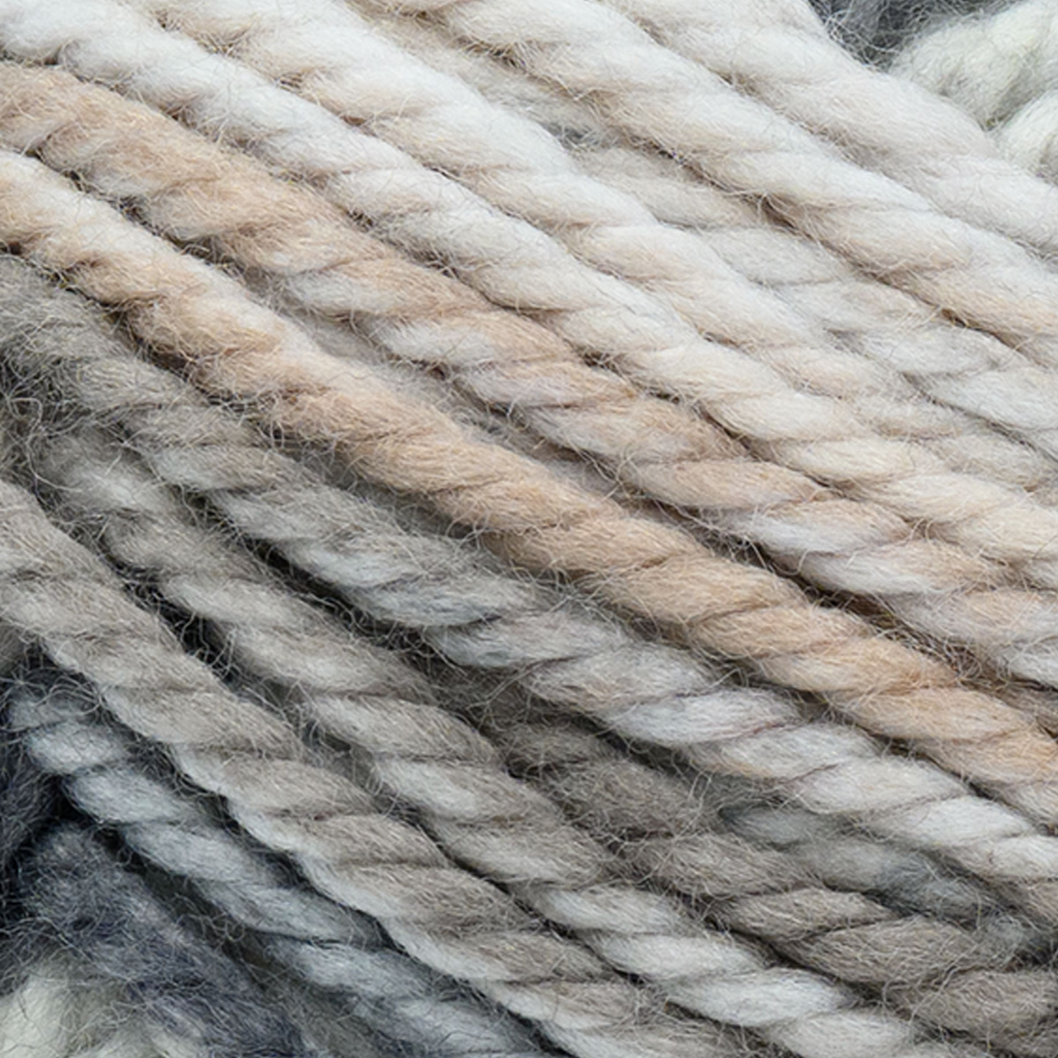 slide 2 of 7, Lion Brand Re-Spun Thick & Quick Super Bulky Yarn Sable, 8.99oz, 1-CT, 8.99 oz