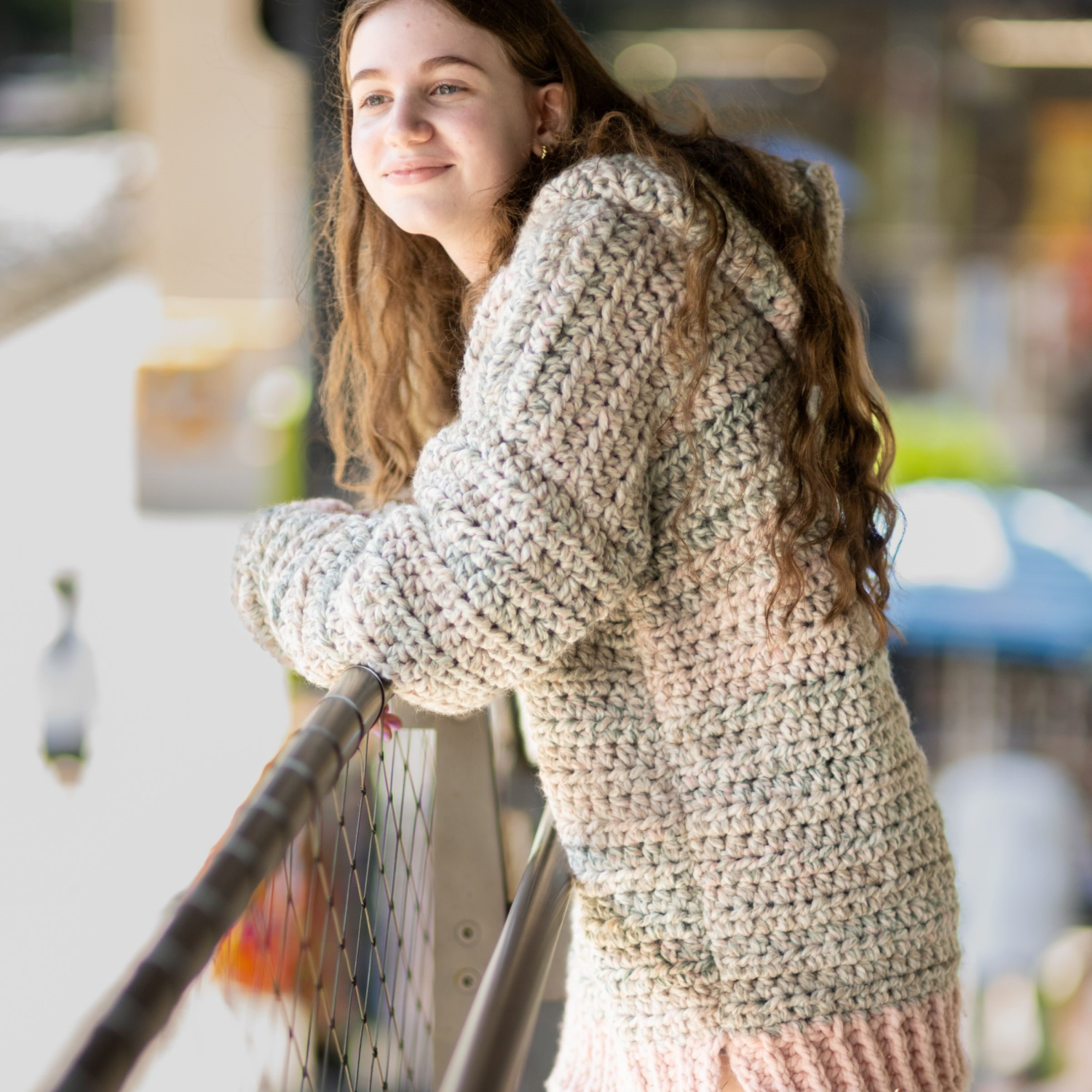 slide 6 of 8, Lion Brand Yarn Wool Ease Thick & Quick Coney Island, 5 oz