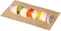 Scallop Sea Kabob W/vegetables Service Case - 0.75 Lb
