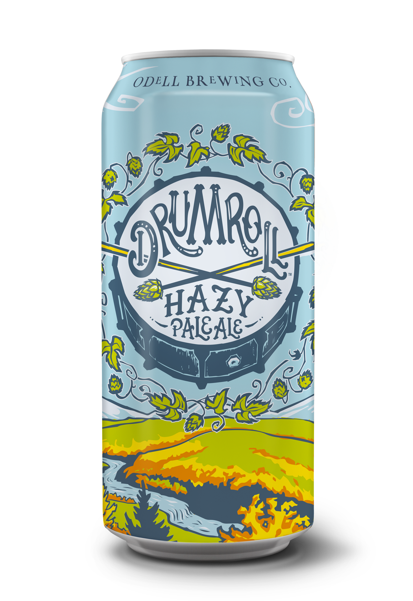 slide 1 of 3, ODELL BREWING CO Odell Brewing Drumroll Hazy Pale Ale- 16 fl oz. Can, 16 oz