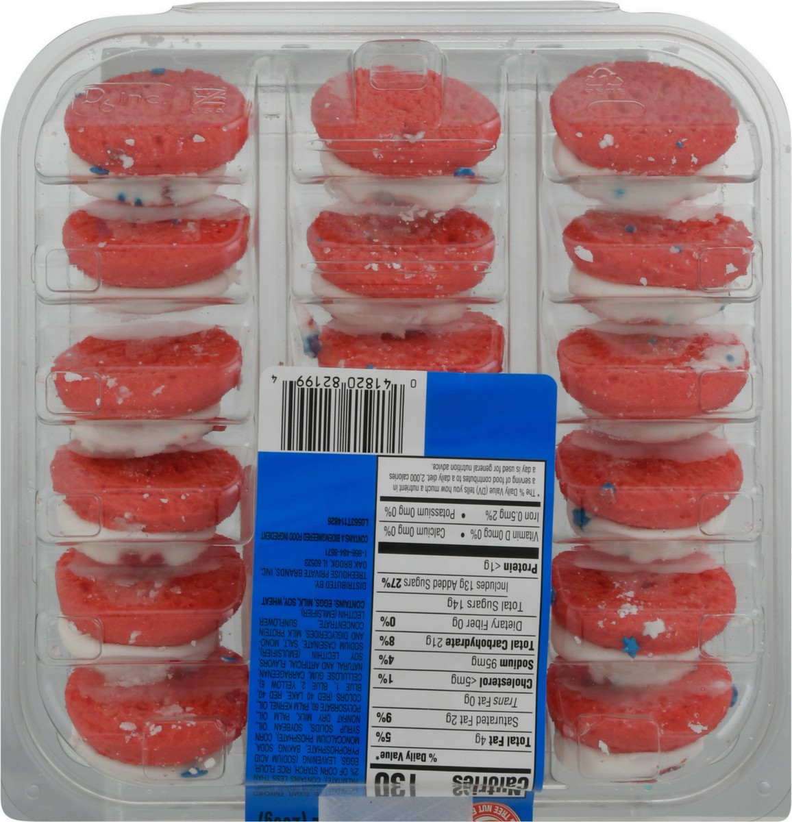 slide 7 of 16, Lofthouse Patriotic Mini Frosted Sugar Cookies 9.4 oz, 9.4 oz