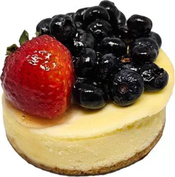 Central Market Mini Cheesecake Topped with Fruit