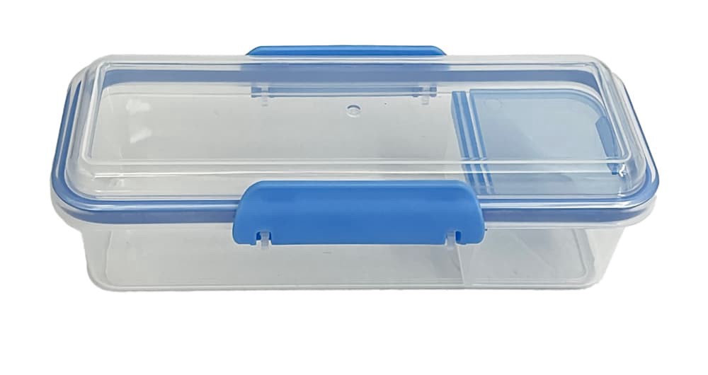 slide 3 of 3, Lock Box Rectangle Snack Container, 1 ct