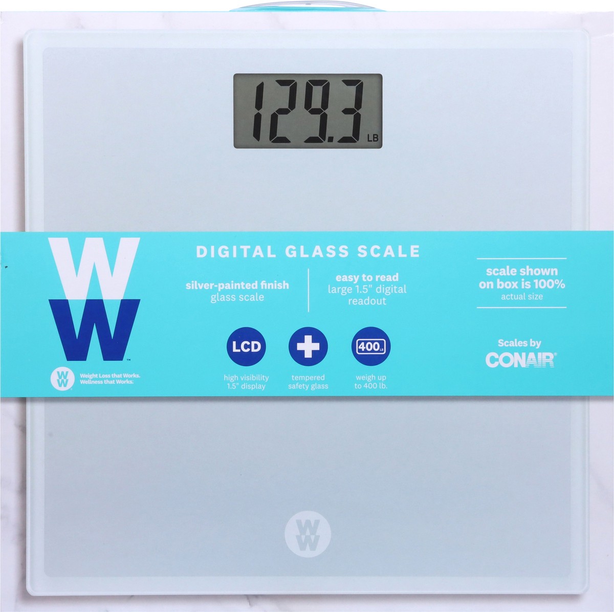 slide 4 of 9, WW Digital Glass Scale 1 ea, 1 ct