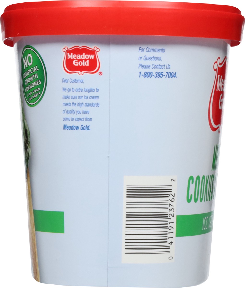 slide 3 of 9, Meadow Gold Mint Cookies & Cream Ice Cream 1.5 qt, 1.5 qt