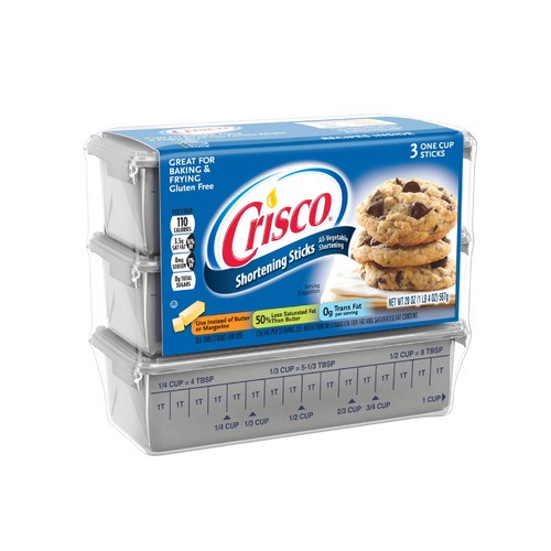 slide 1 of 1, Crisco® shortening sticks, 20 oz