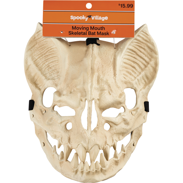 slide 1 of 1, SPOOKY VILLAGE Skeletal Mask 2 Asst, 1 ct