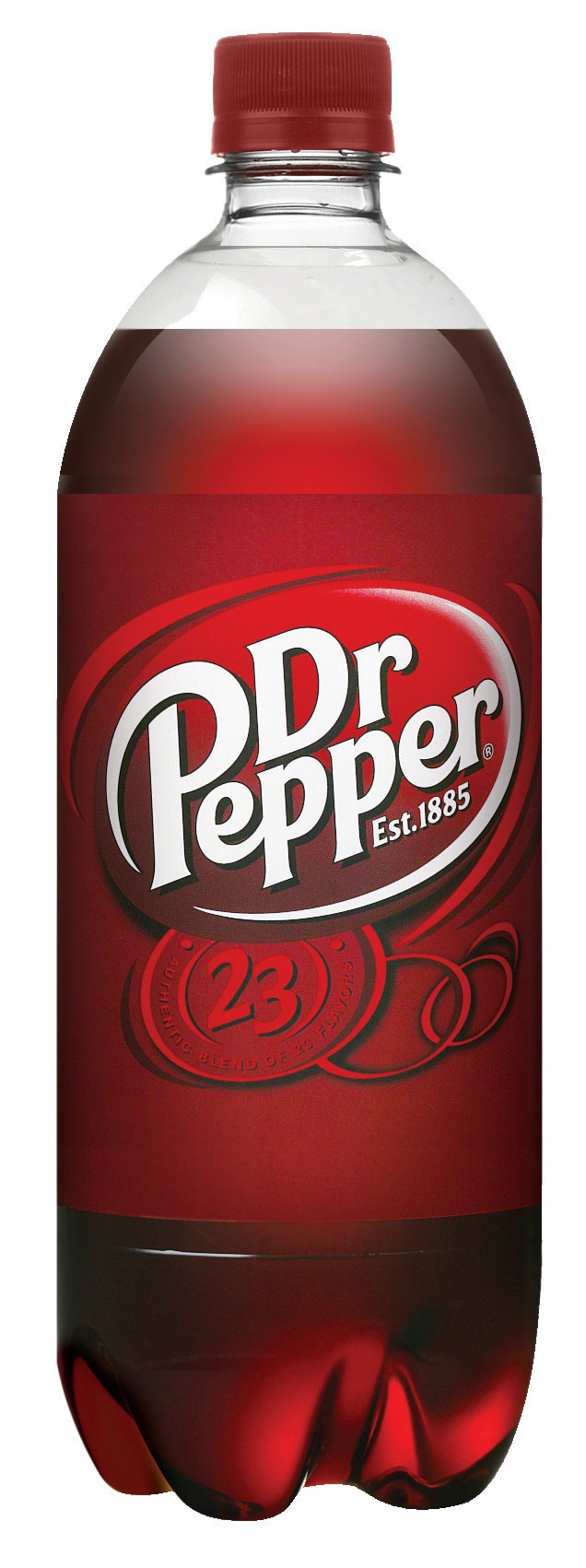 slide 1 of 2, Dr Pepper Soda, 1 L bottle, 1 liter