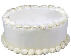 Central Market White Birthday Cake, 8 in