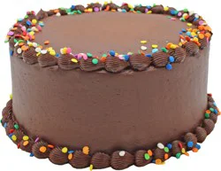 Central Market Chocolate Birthday Cake, 8 in