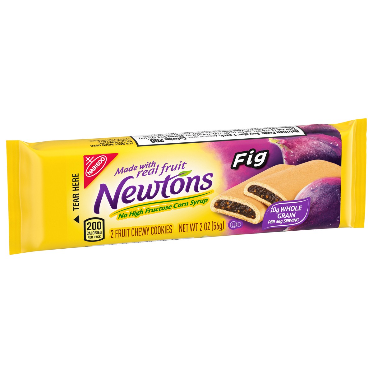 slide 3 of 11, Newtons Soft & Fruit Chewy Fig Cookies, (Fig Bars), 2 oz Snack Pack (2 Cookies Per Pack), 2 oz