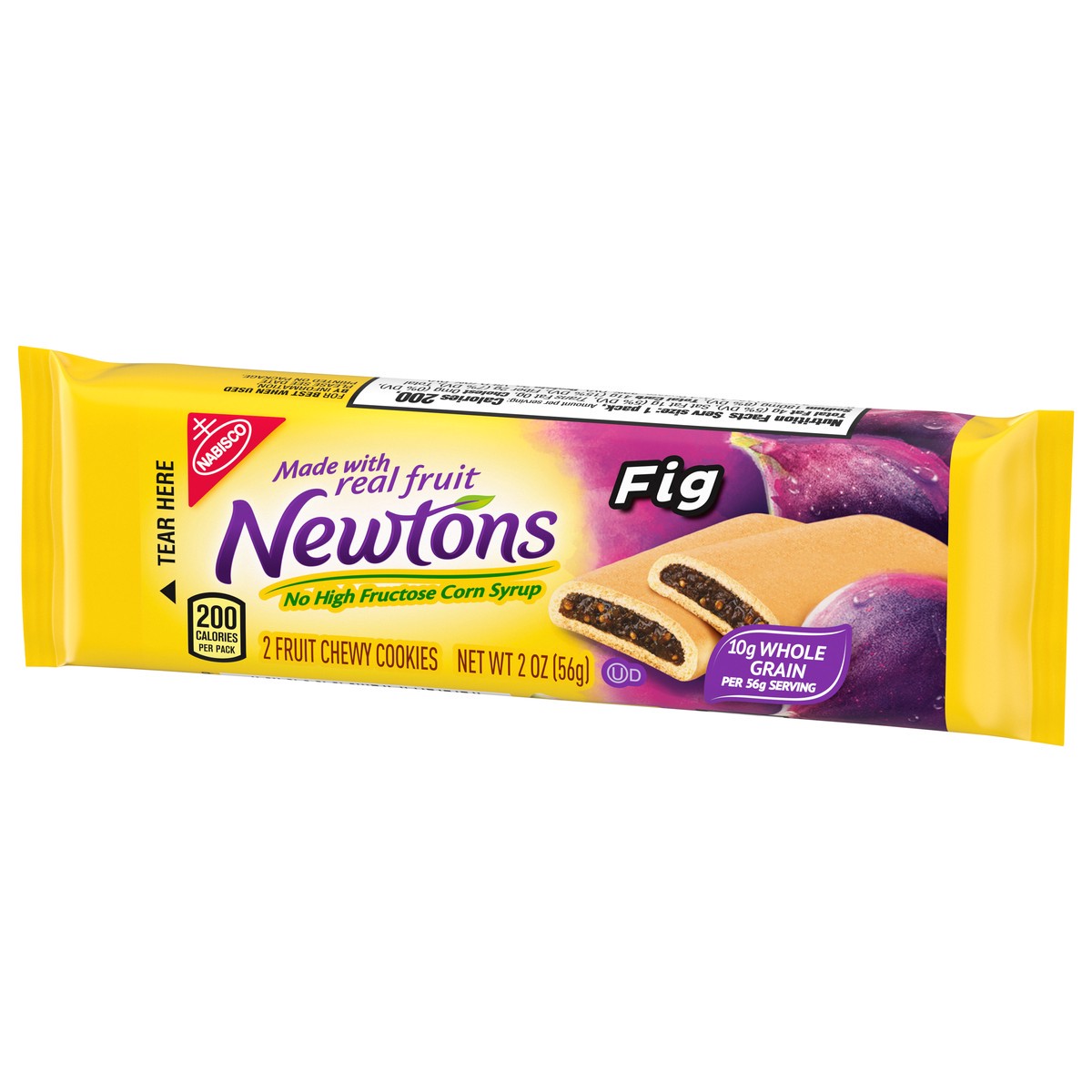 slide 7 of 11, Newtons Soft & Fruit Chewy Fig Cookies, (Fig Bars), 2 oz Snack Pack (2 Cookies Per Pack), 2 oz
