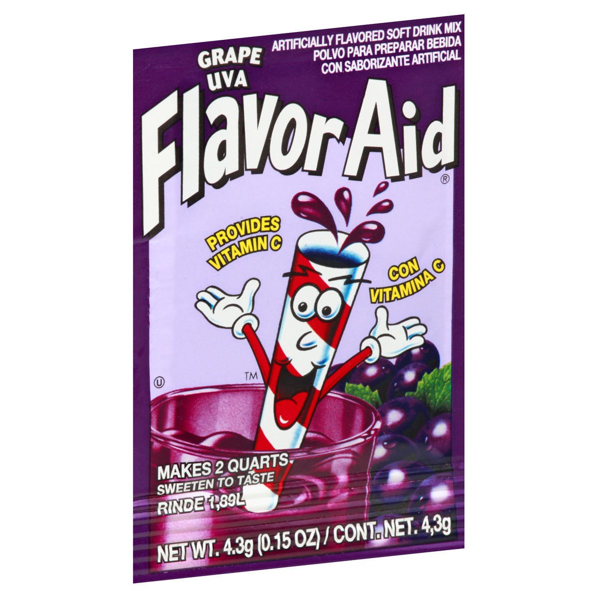 slide 9 of 13, Flavor Aid Grape Soft Drink Mix 4.3 gr, 4.30 g