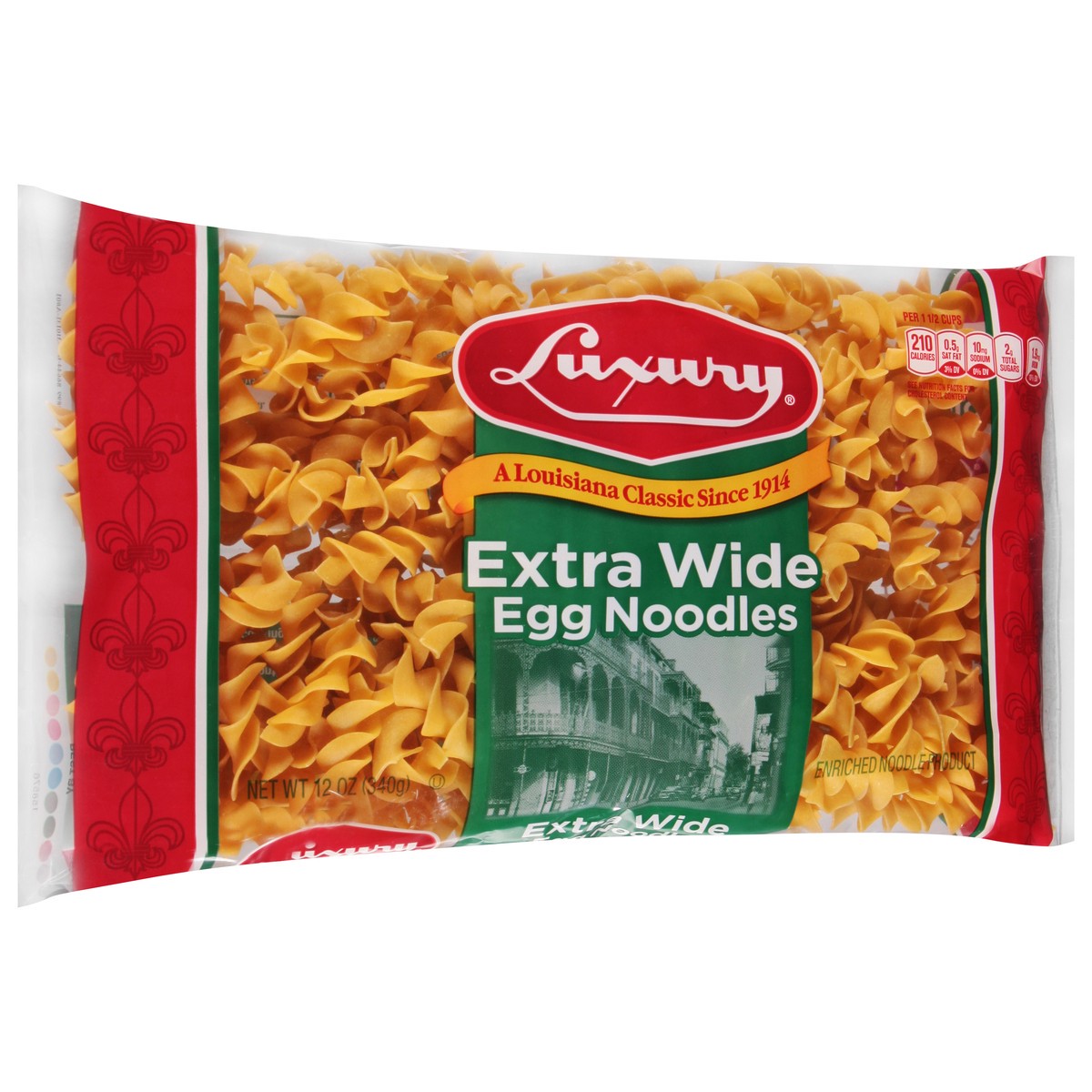 slide 12 of 14, Luxury Extra Wide Egg Noodles 12 oz, 12 oz