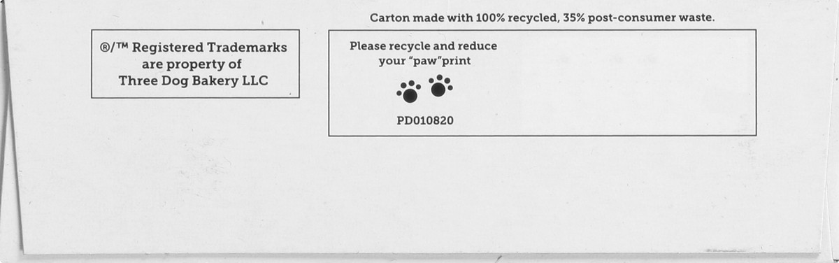 slide 6 of 12, Three Dog Bakery Soft Baked Bitty Bites Carob Flavored Chips Peanut & Vanilla Treats for Dogs 13 oz, 13 oz