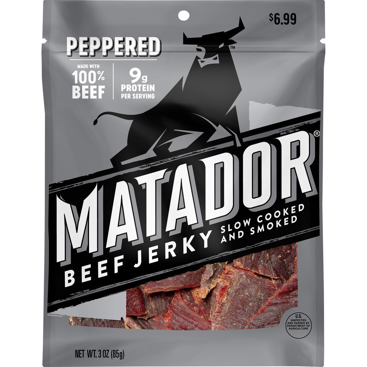 slide 2 of 3, Matador Beef Jerky, 3 oz