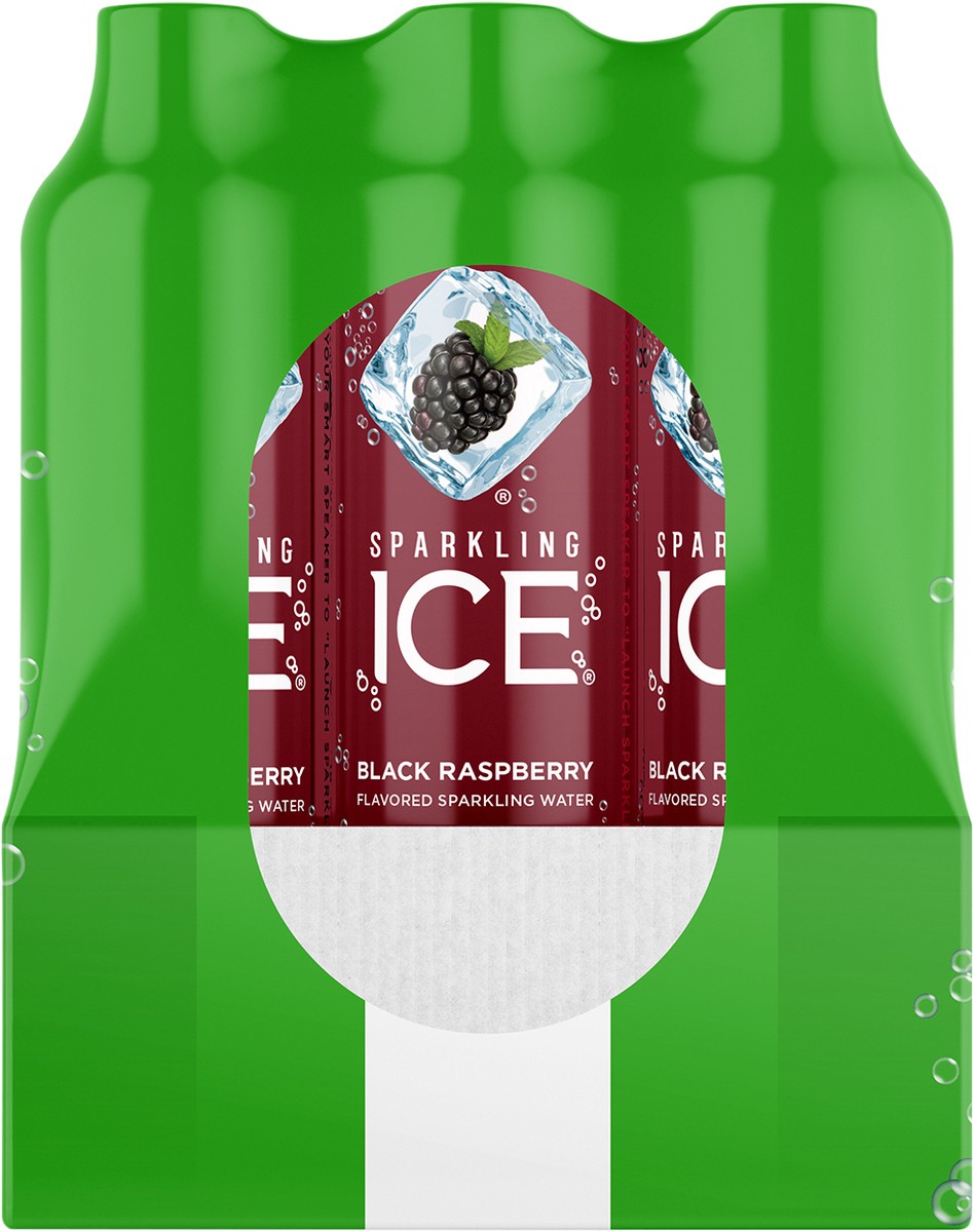 slide 6 of 8, Sparkling ICE Green Variety Pack - Black Raspberry, Orange Mango, Fruit Punch, Black Cherry, 12 ct; 17 fl oz