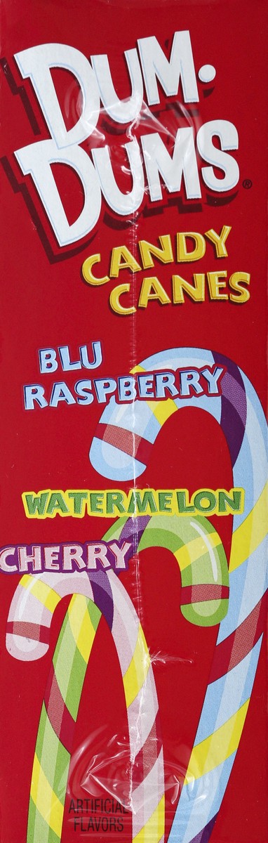 slide 13 of 13, Dum Dums Candy Canes - 12 ct, 6 oz