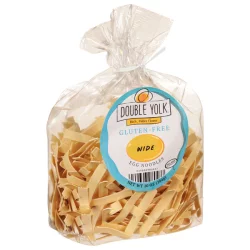 Double Yolk Egg Noodles, Gluten-Free, Wide