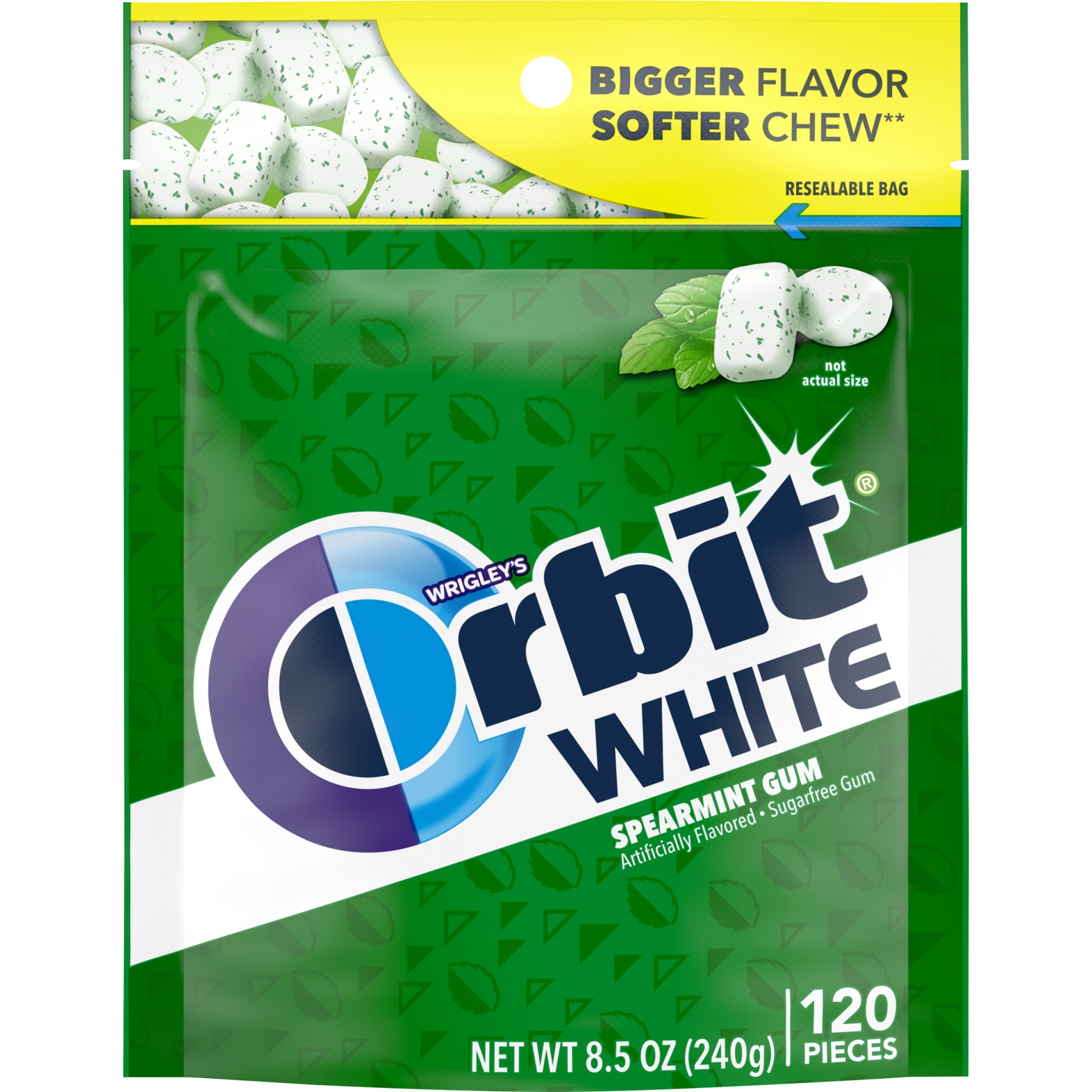 slide 1 of 6, Orbit Gum 120 ea, 120 ct