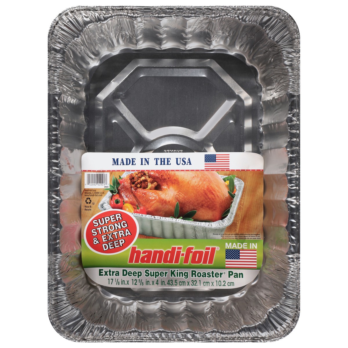 slide 1 of 9, Handi-foil Extra Deep Super King Roaster Pan 1 ea, 1 ct