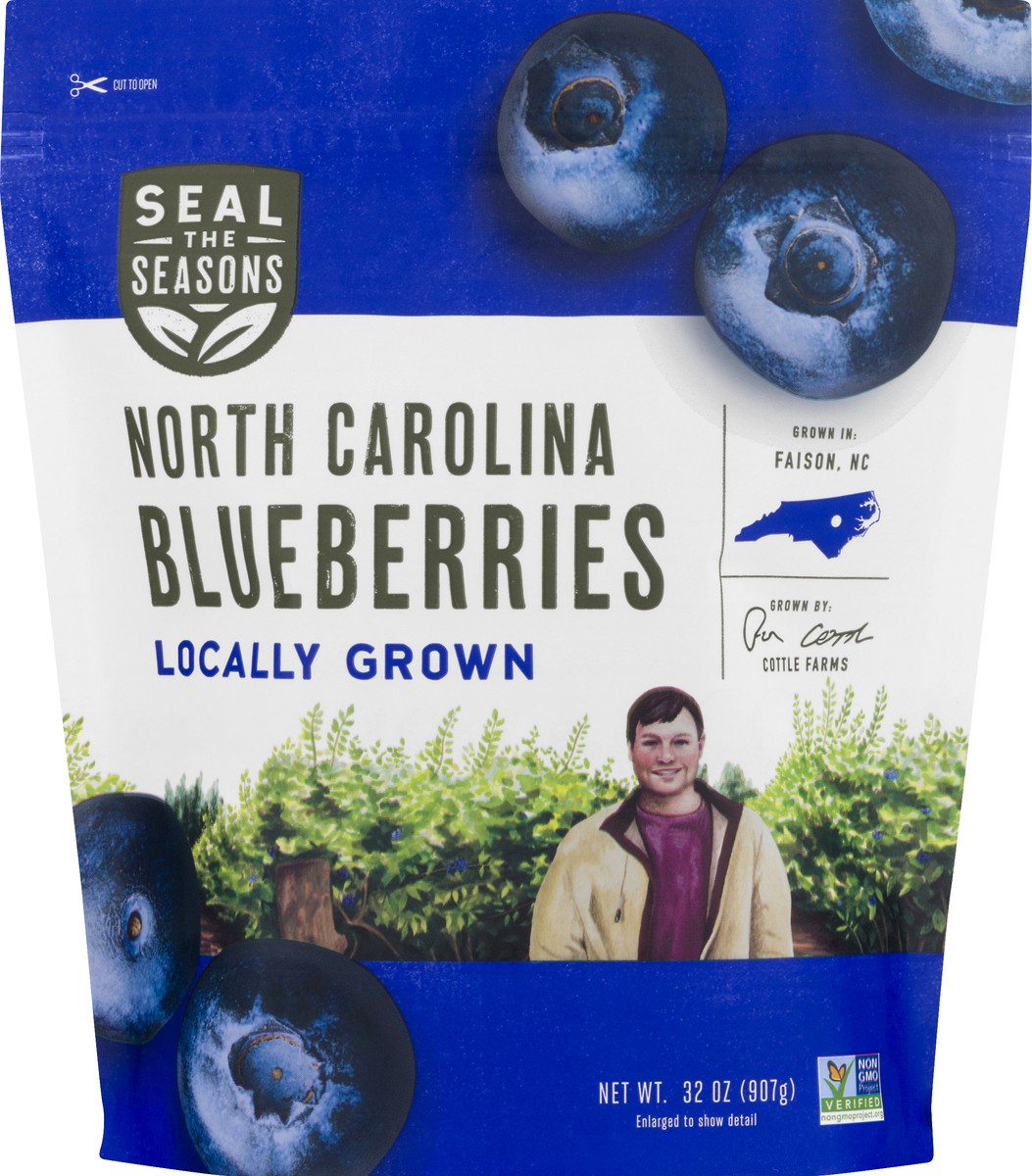 slide 1 of 9, Seal the Seasons North Carolina Blueberries 32 oz, 32 oz